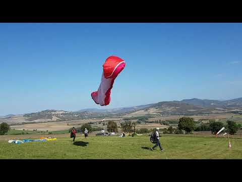 Fermeture frontale en parapente