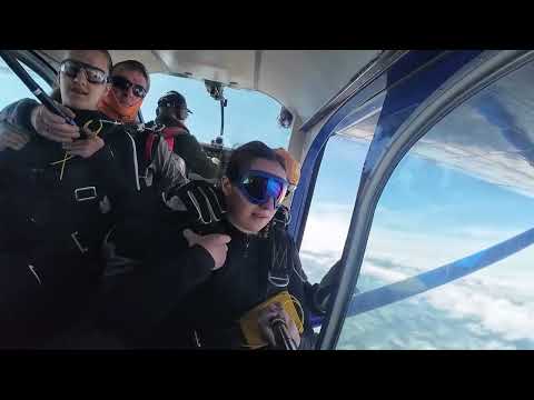 baptême saut en parachute en Auvergne