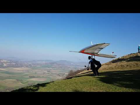 Décollage deltaplane Auvergne