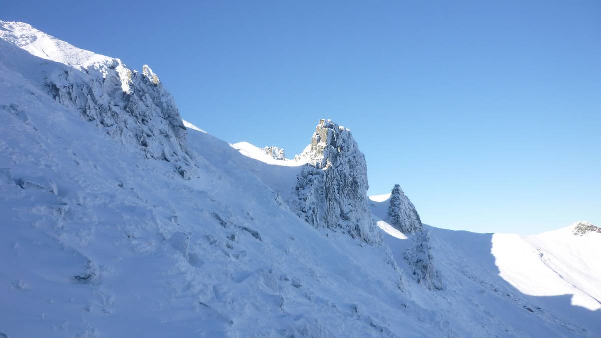 Val de Courre - Tour Carrée en hiver