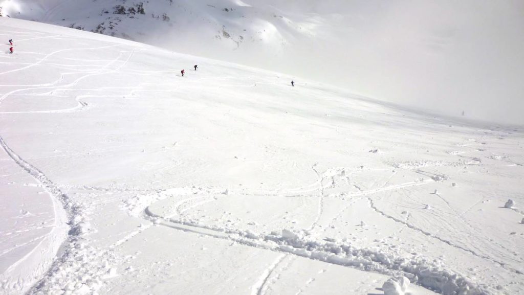 ski freeride Tignes