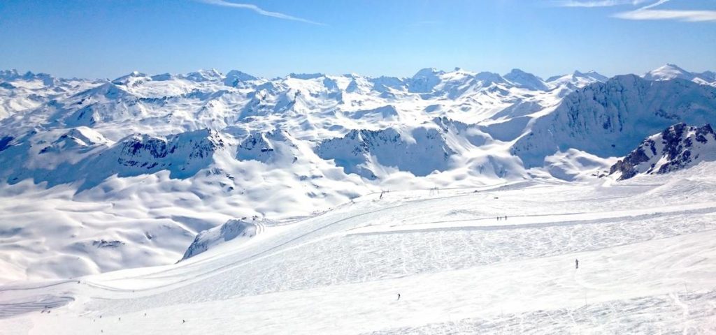 ski Tignes glacier Grande Motte
