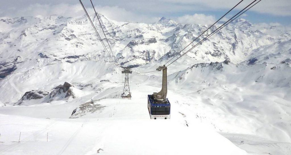 téléphérique Grande Motte Tignes