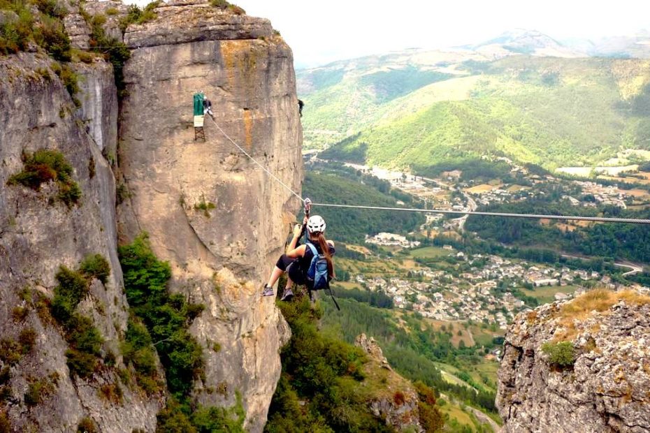 via ferrata florac