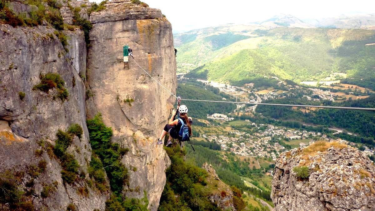 via ferrata florac