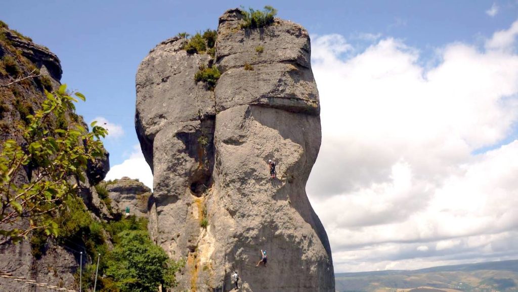 via ferrata Rochefort Florac