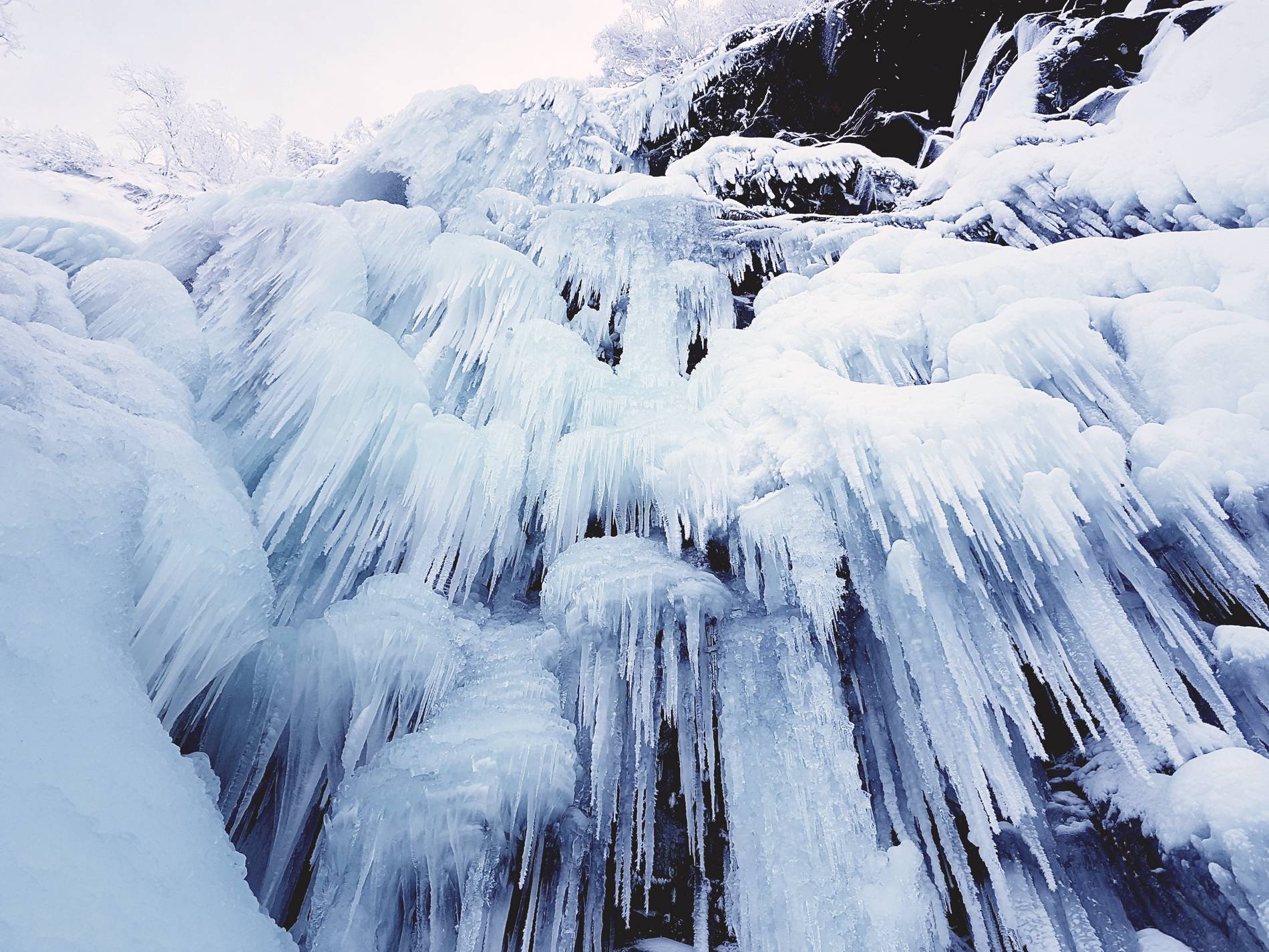 cascade de glace
