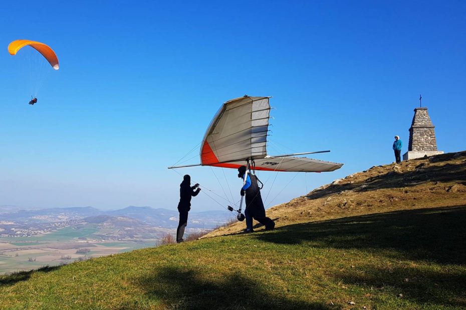 baptême de deltaplane