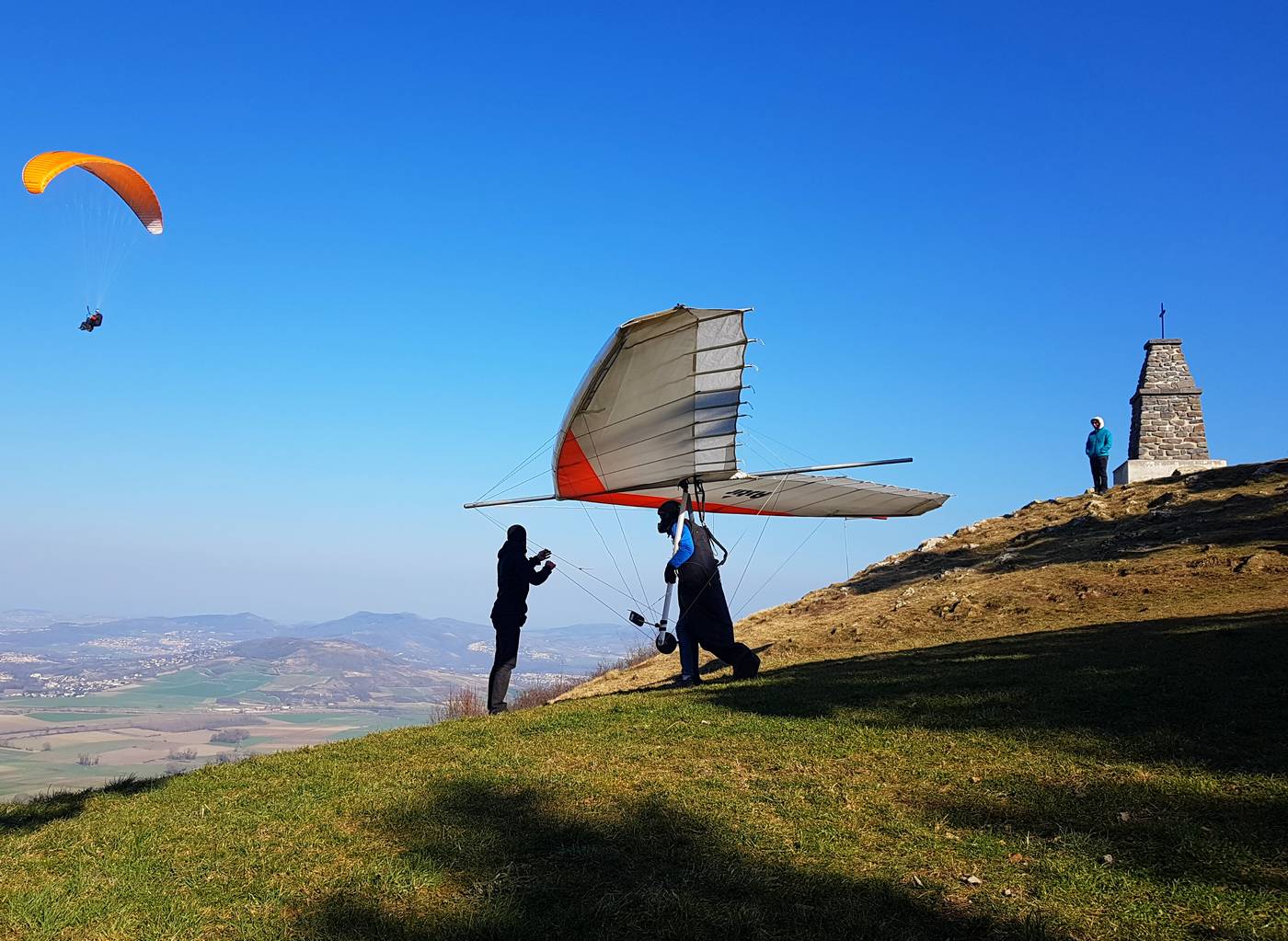 baptême de deltaplane