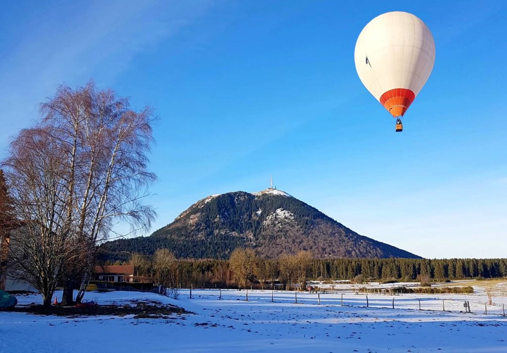 vol en montgolfière