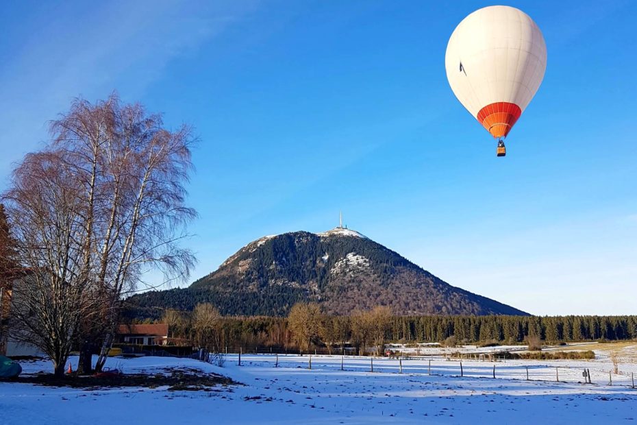 vol en montgolfière