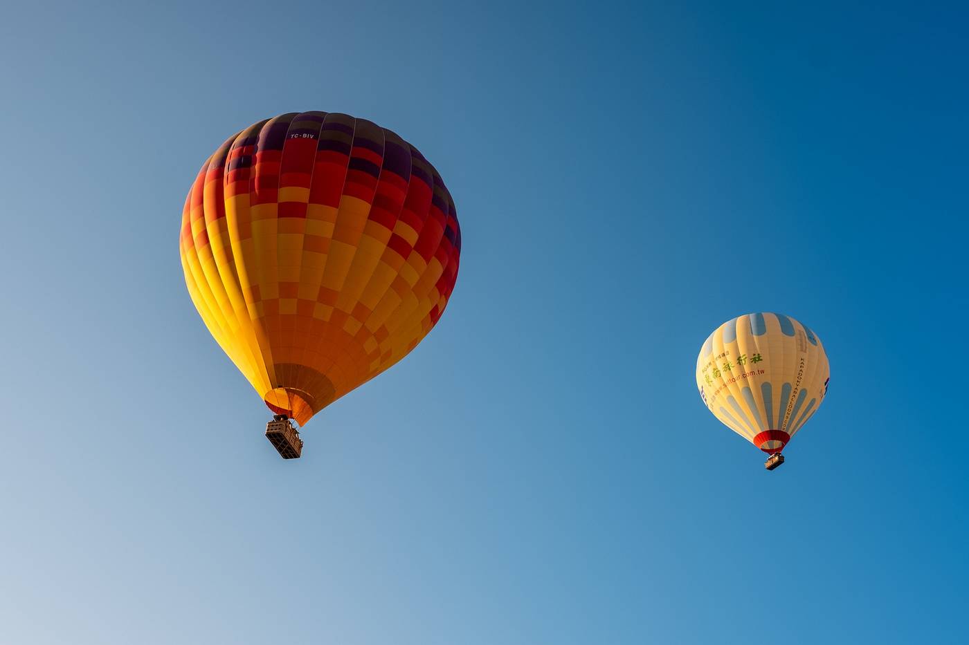 vol en montgolfière