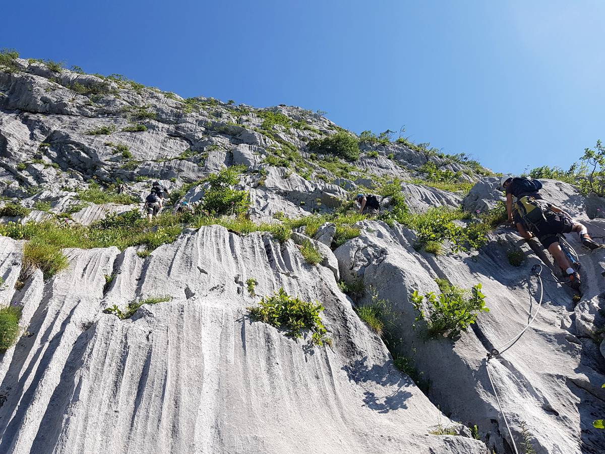 ascension via ferrata du jalouvre