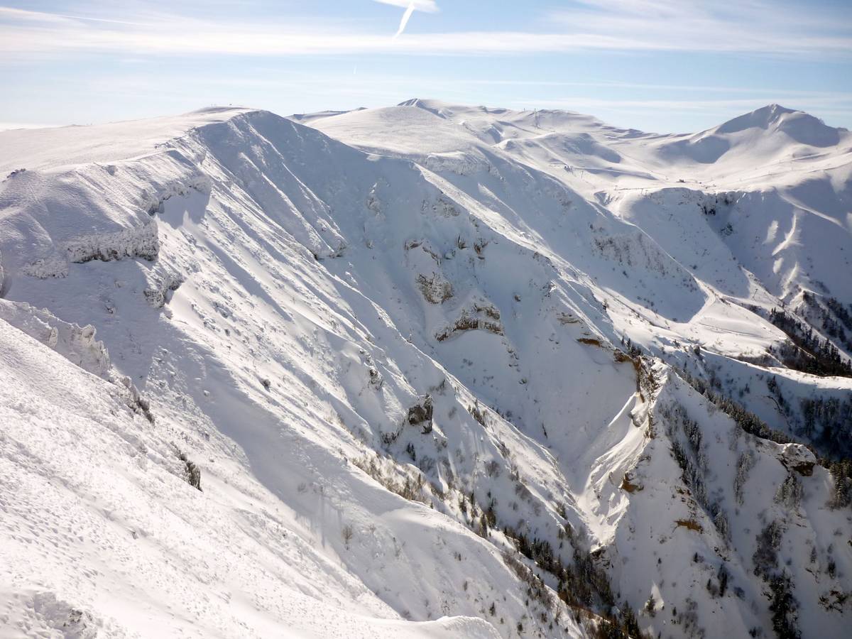 Le Puy de Sancy en randonnée l'hiver