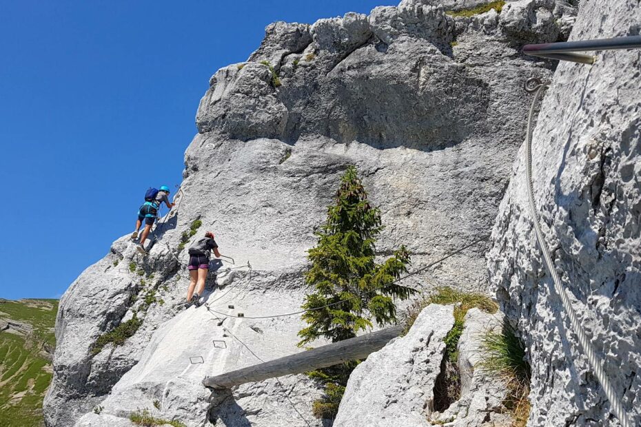 via ferrata du Grand Bornand