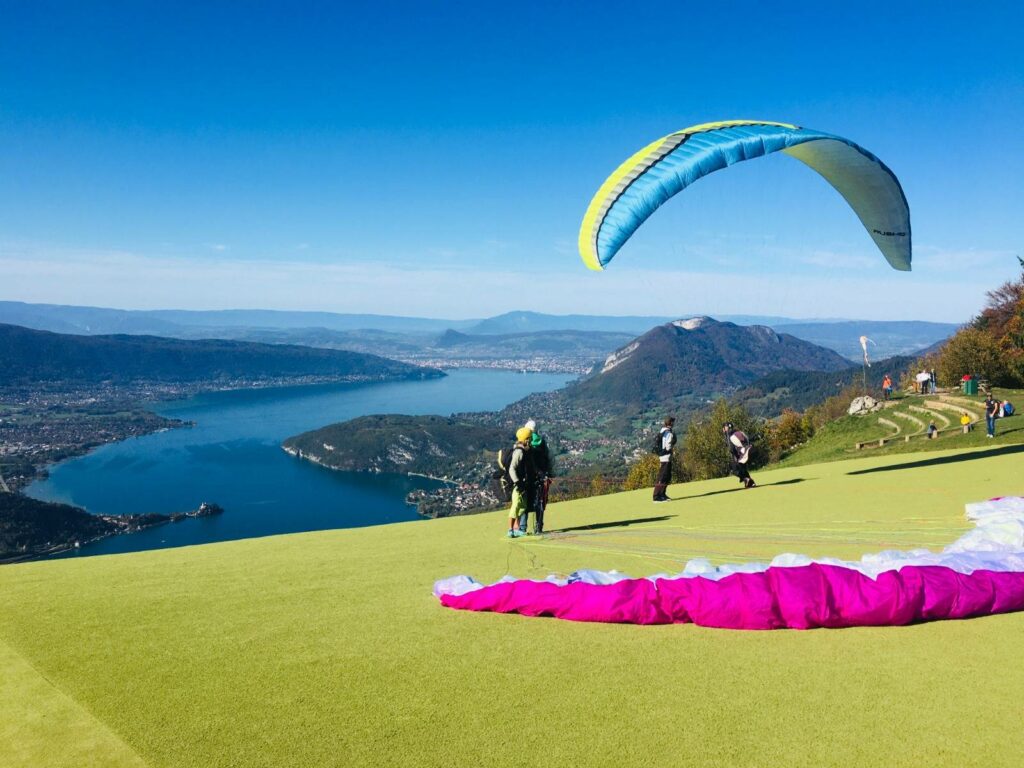 préparation décollage SIV Annecy