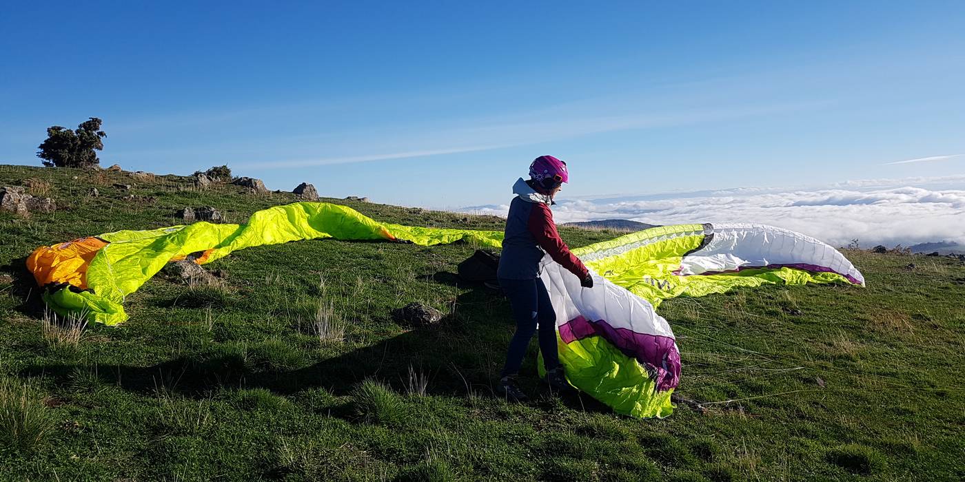 casque de parapente