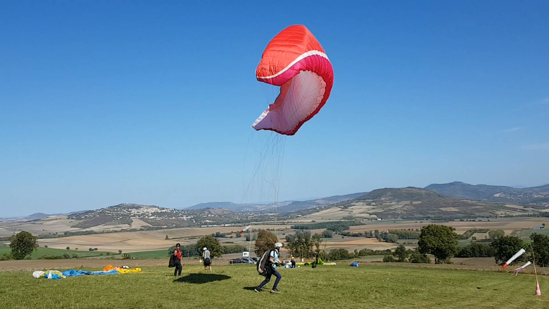 fermeture frontale en parapente