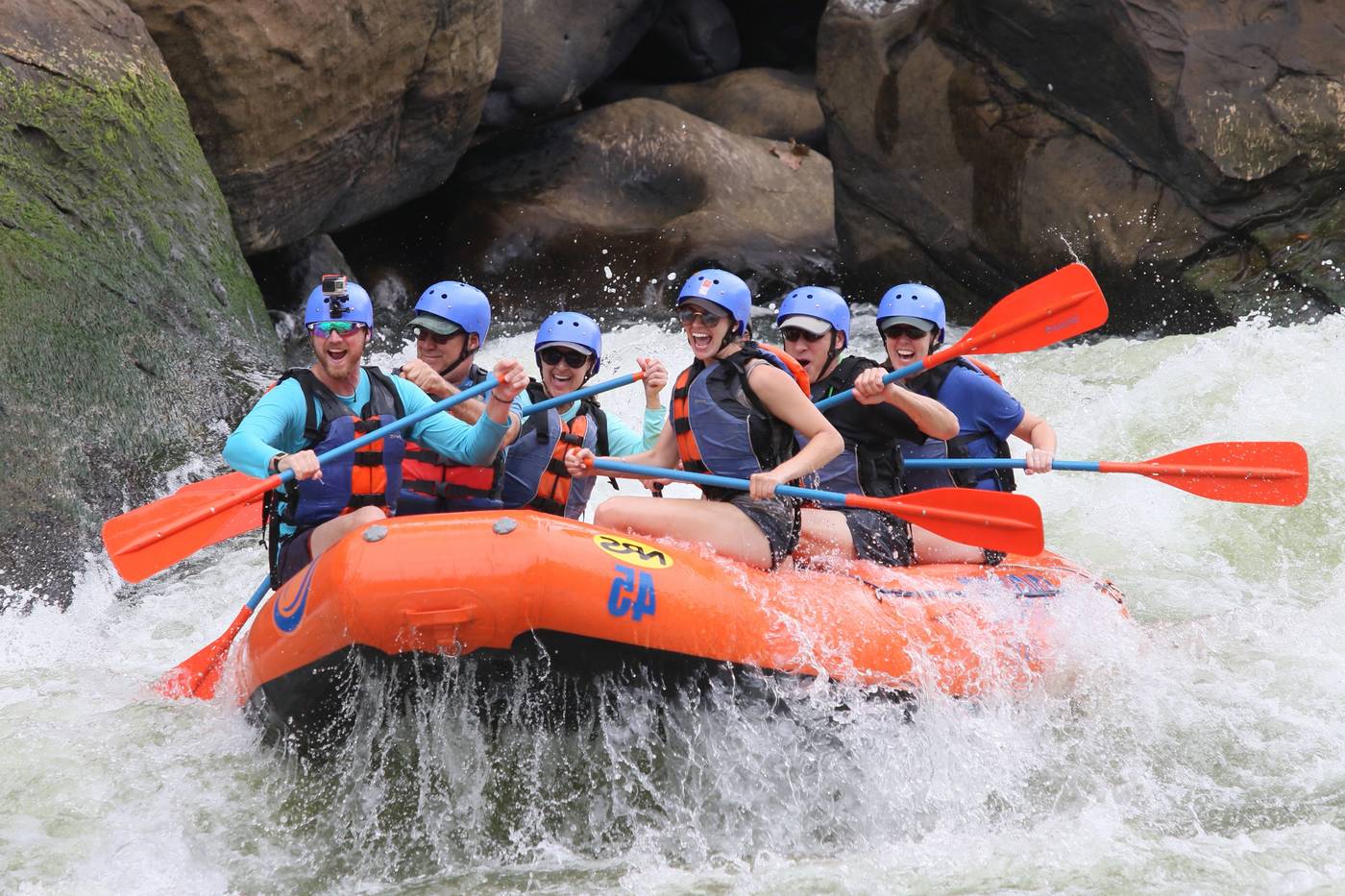 rafting