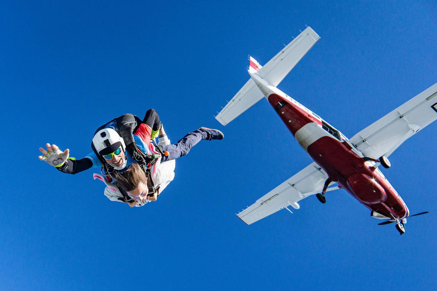 saut en parachute
