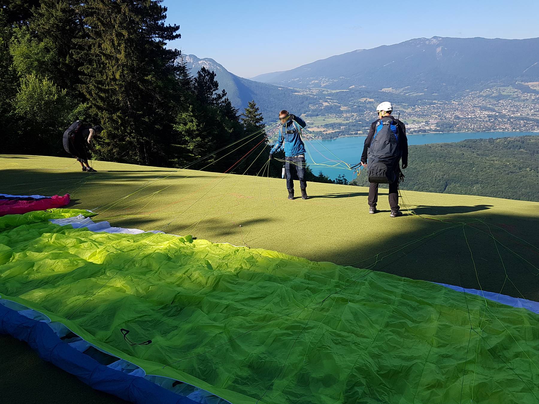 débuter le parapente