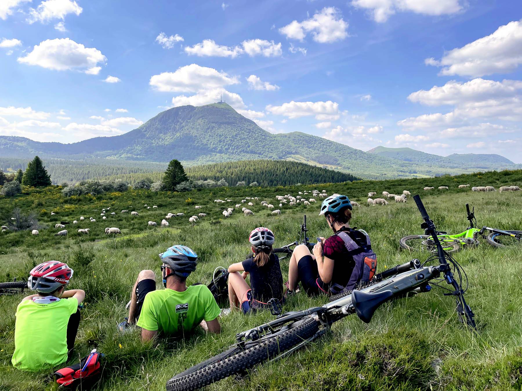 vtt Puy de Dôme