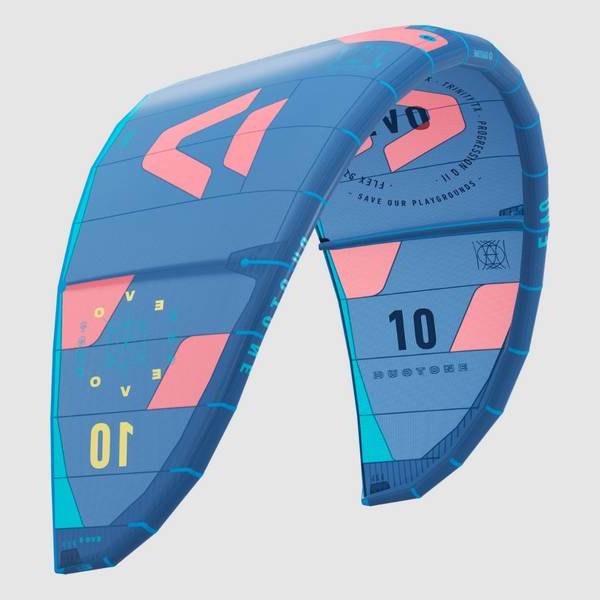 aile de kite EVO duotone blue