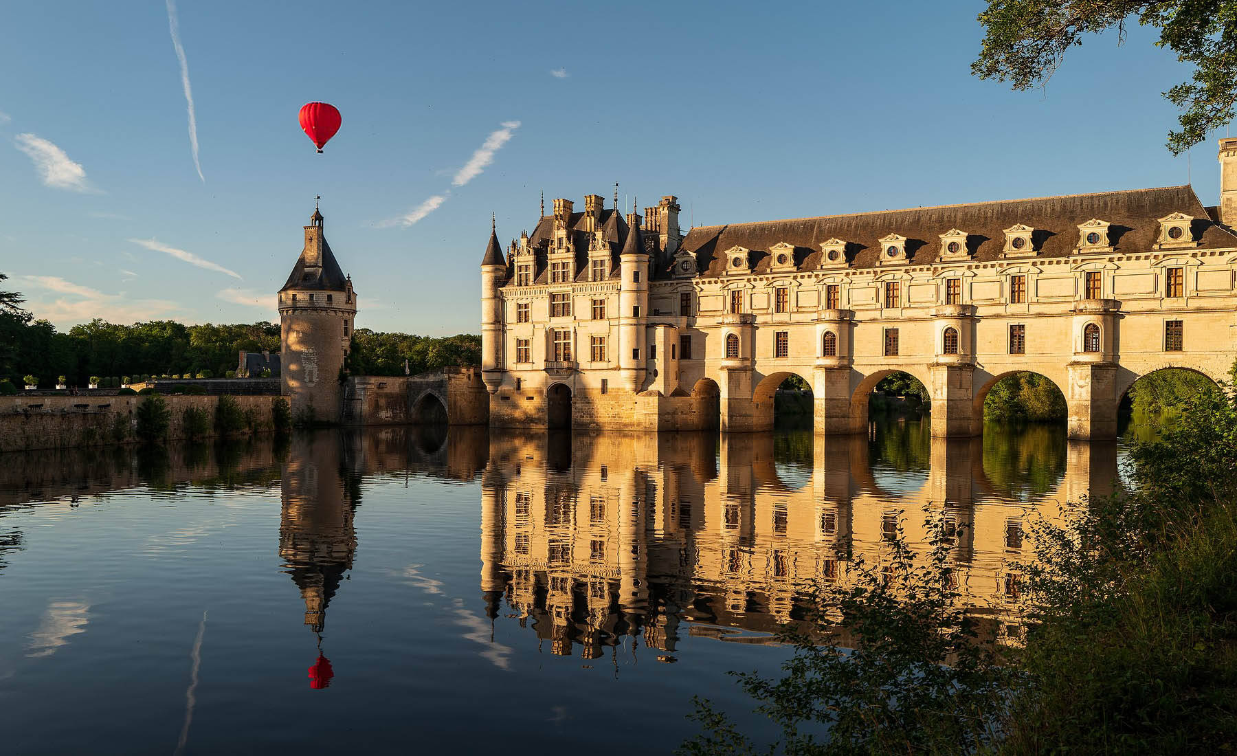 balade en montgolfière château de la Loire