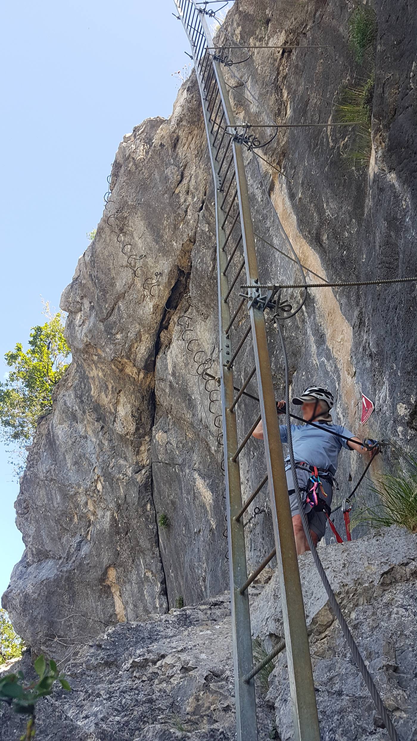 échelle via ferrata Thônes