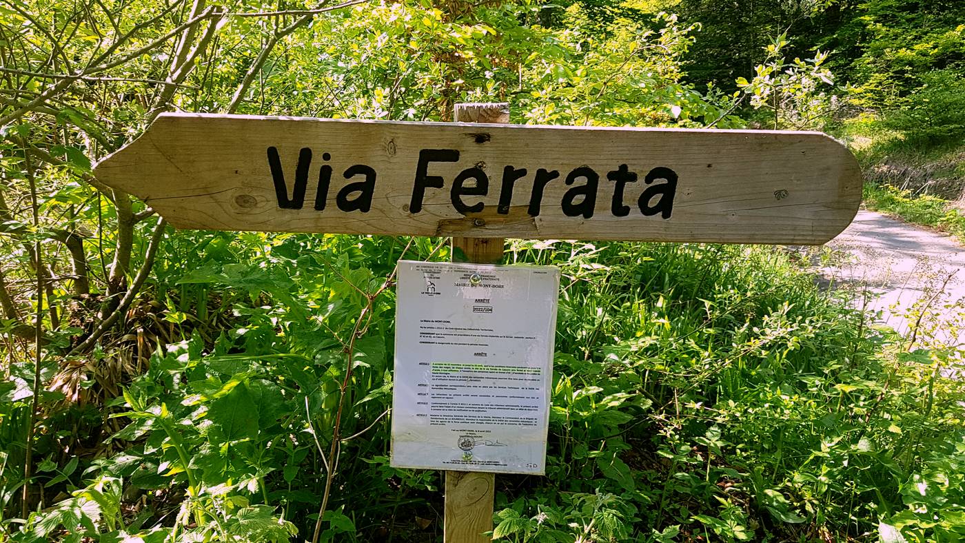 panneau via ferrata capucin