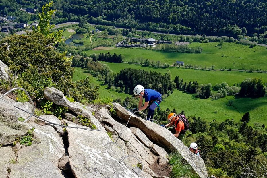 via ferrata capucin mont dore