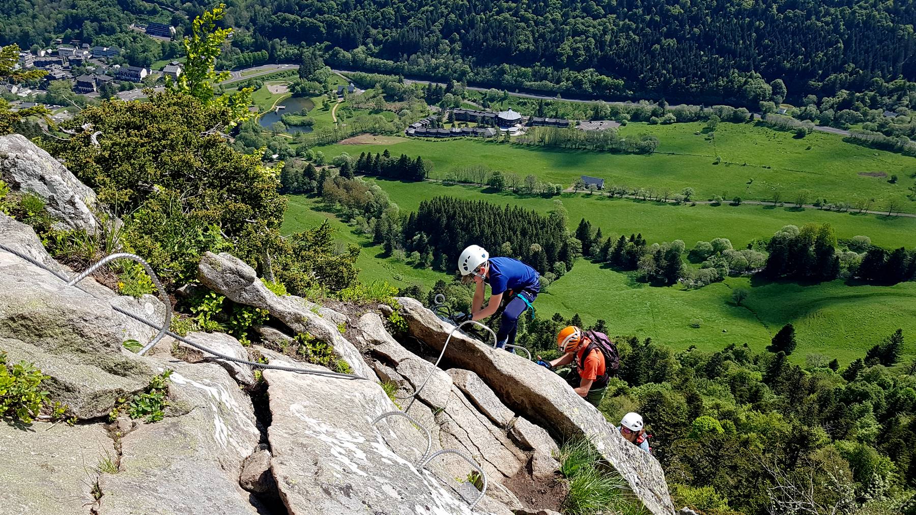 via ferrata capucin mont dore