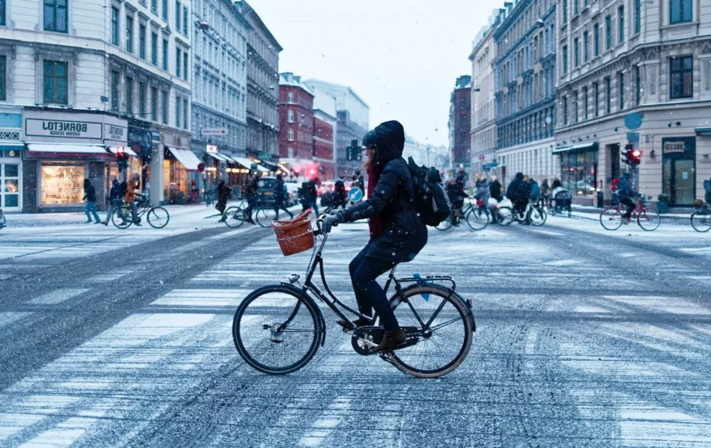 gant chauffant vélo