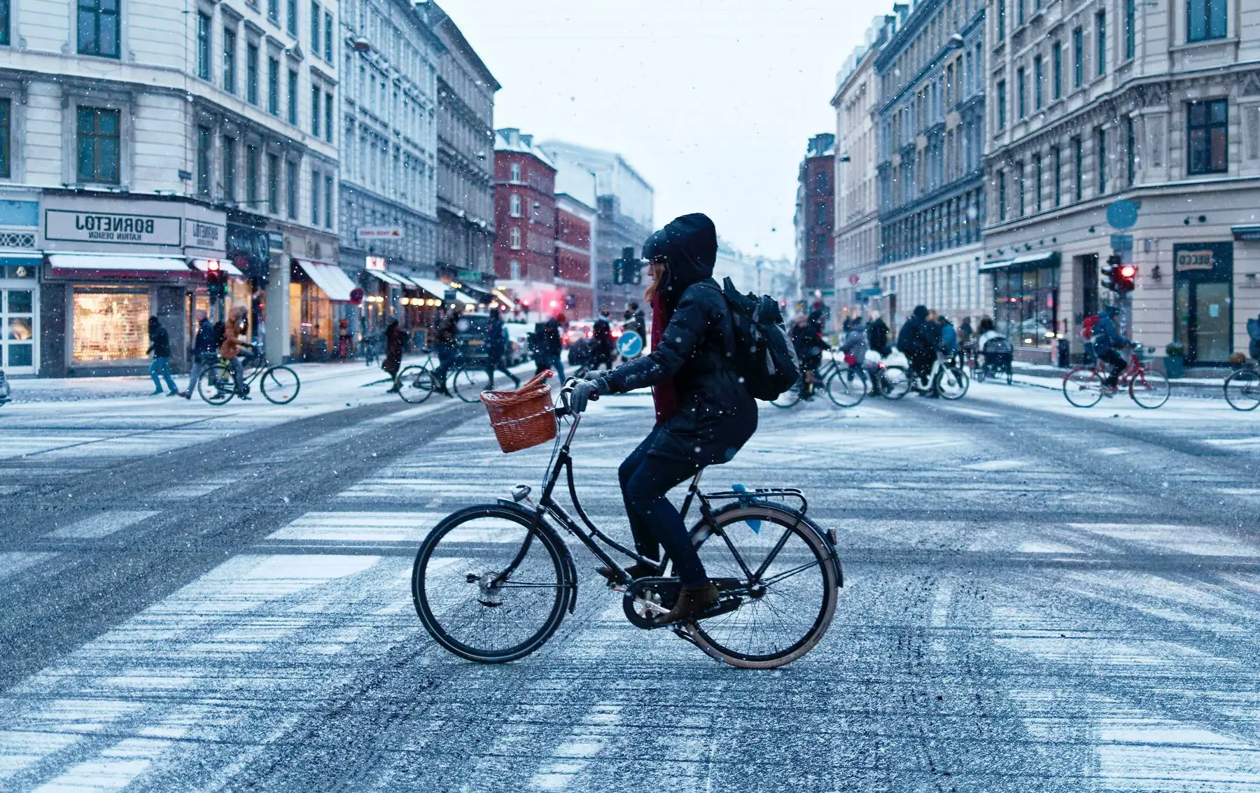 gant chauffant vélo