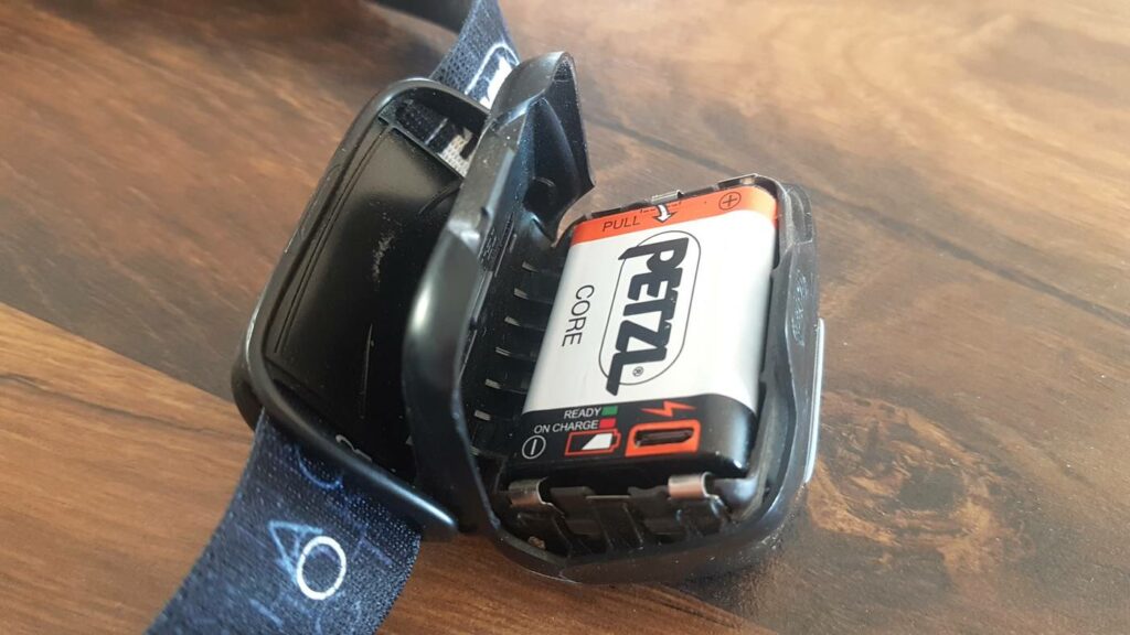 Petzl Actik Core batterie