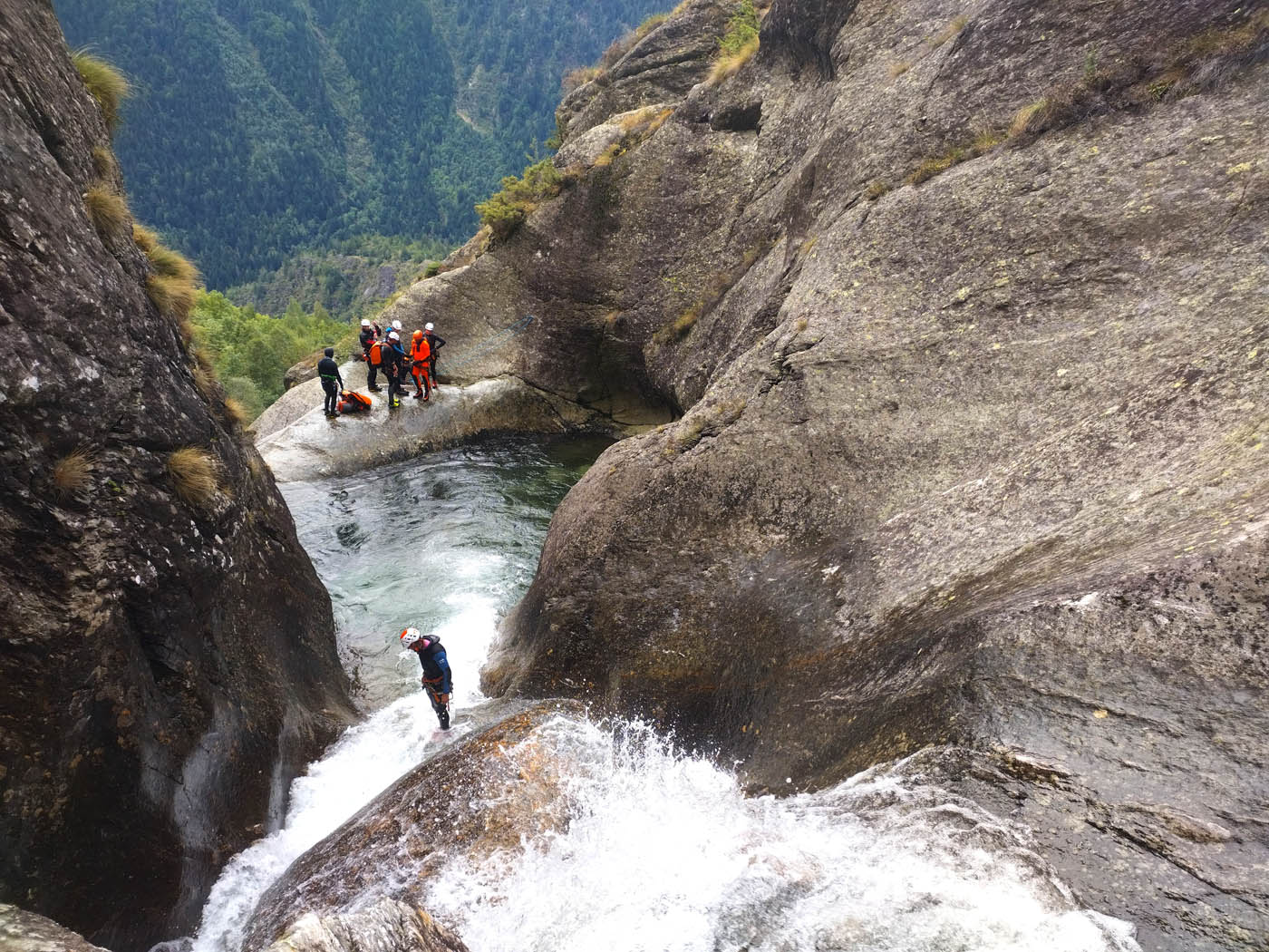 canyoning en auvergne