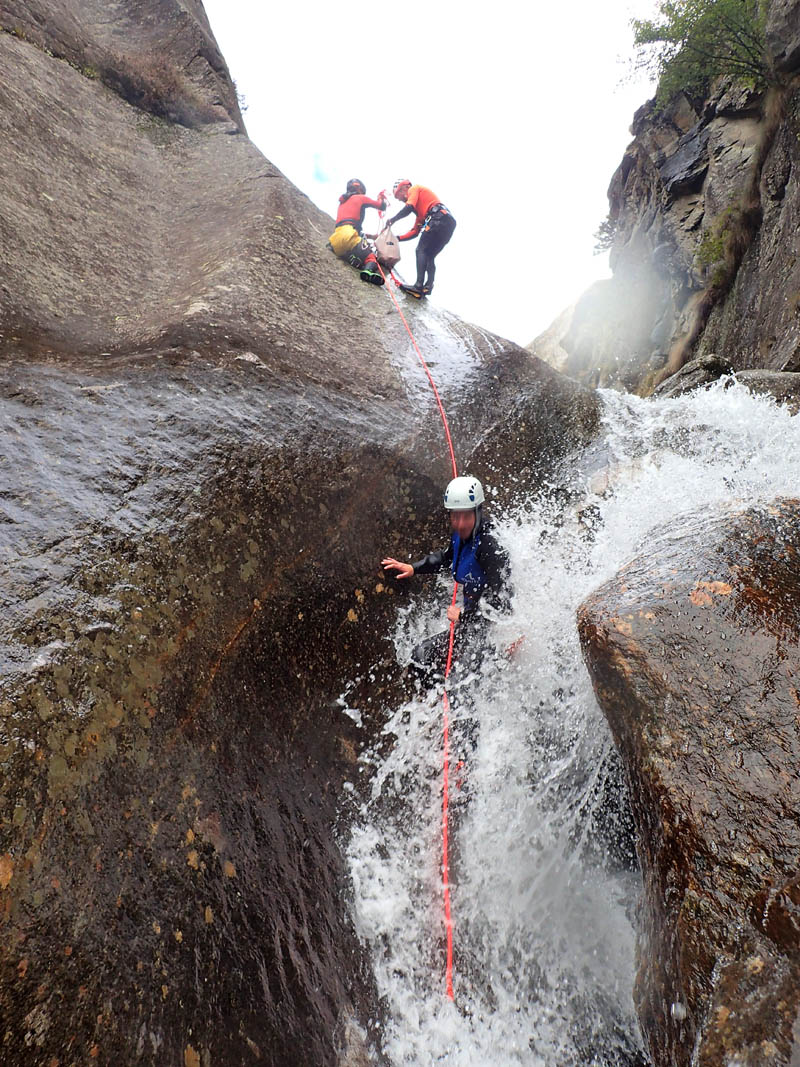 Toboggan Canyoning