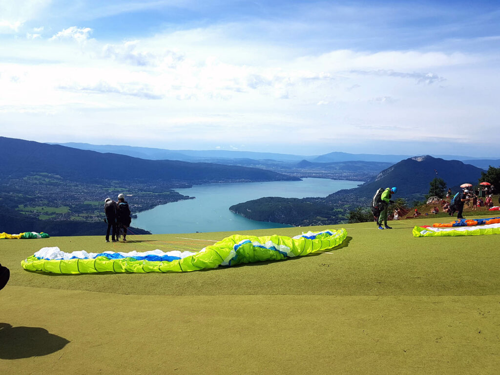 baptême de parapente à Annecy