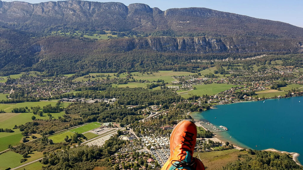 parapente annecy doussard