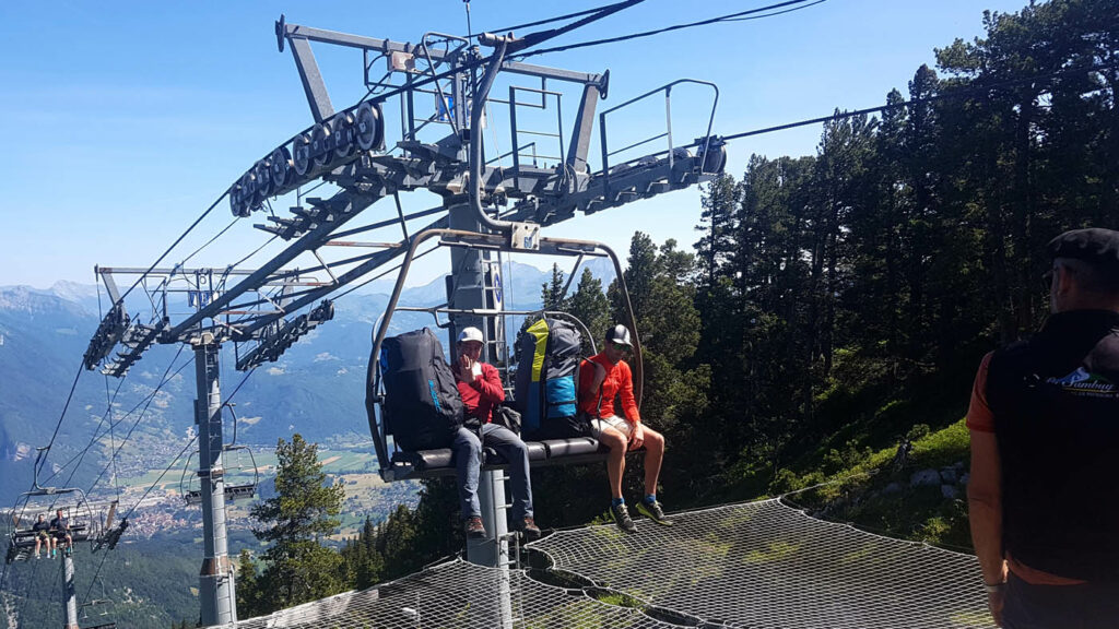 déco parapente sambuy télésiège