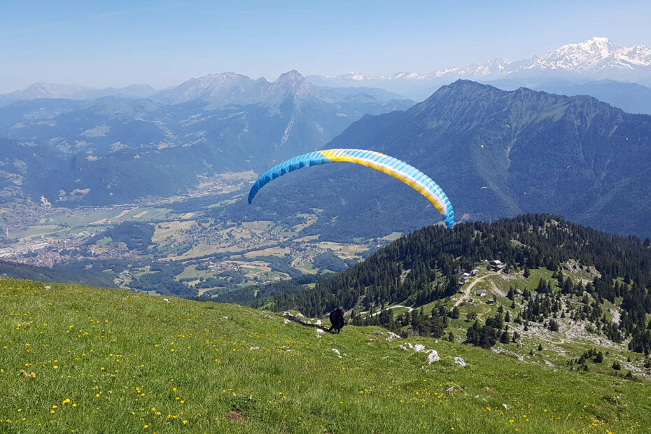 vol parapente bauges savoie