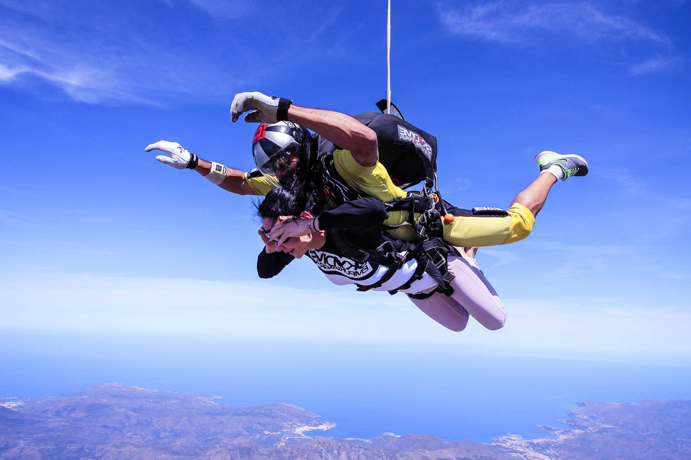 loisir d'adrénaline : saut en parachute