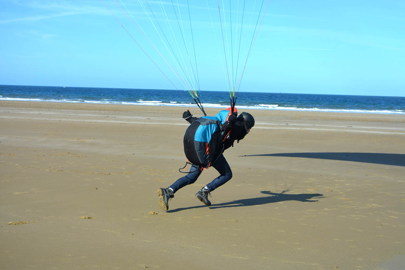 exercice gonflage plage en bretagne