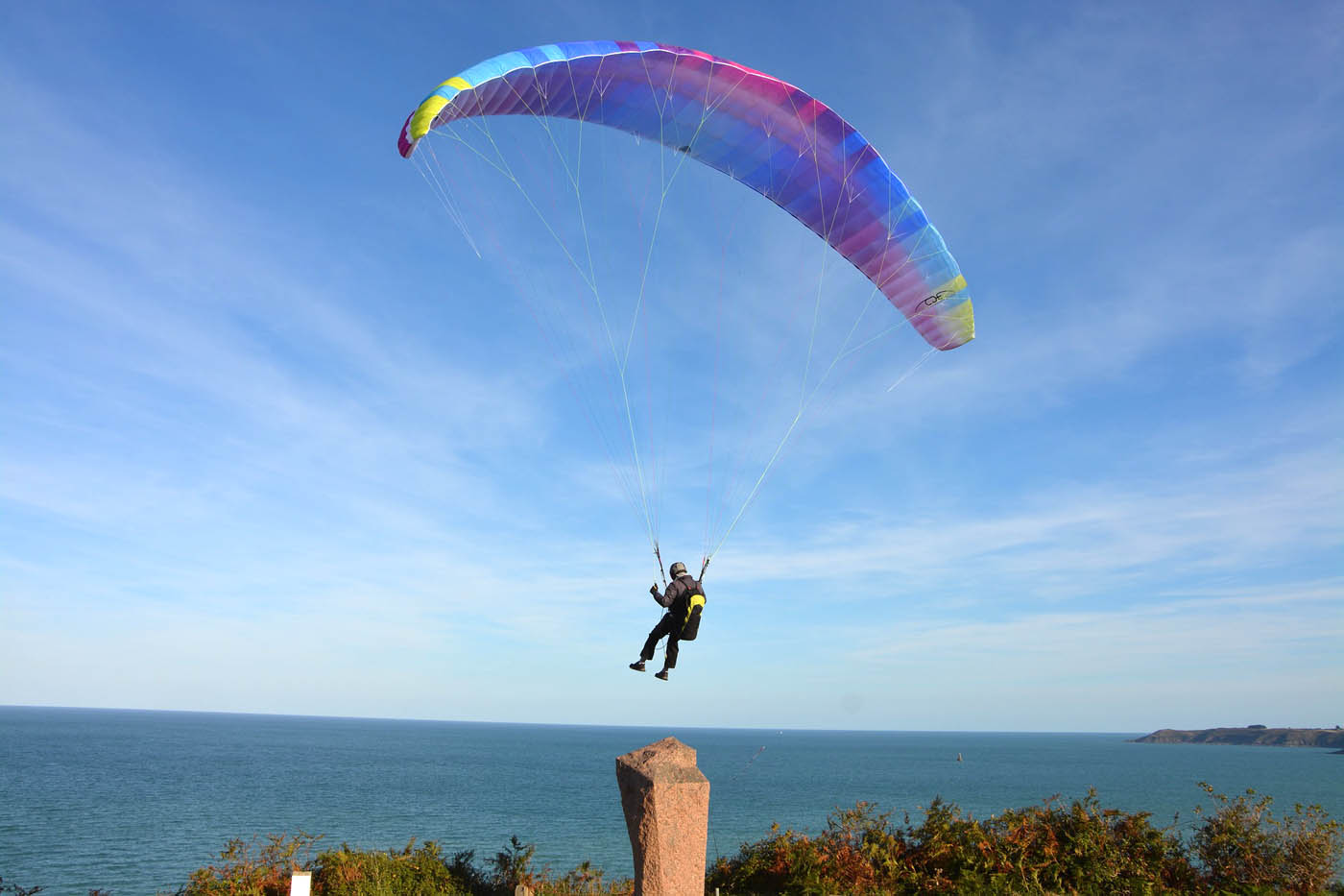 soaring parapente en bretagne