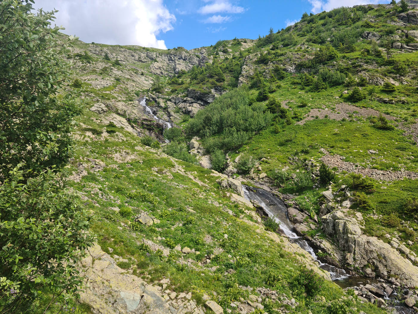 redescente via ferrata grand bec