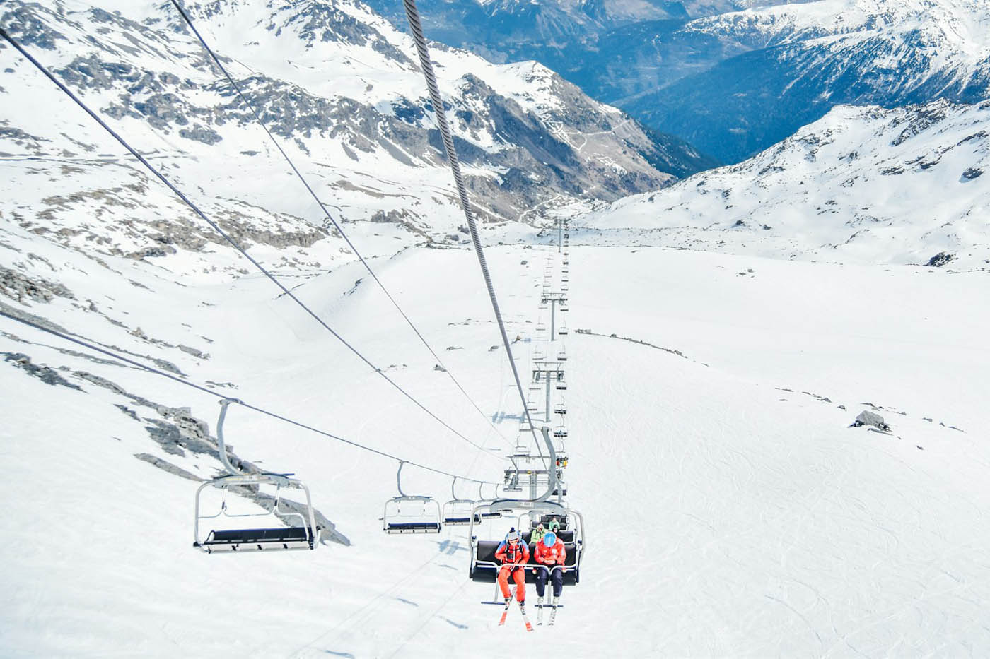blouson et pantalon de ski alpin