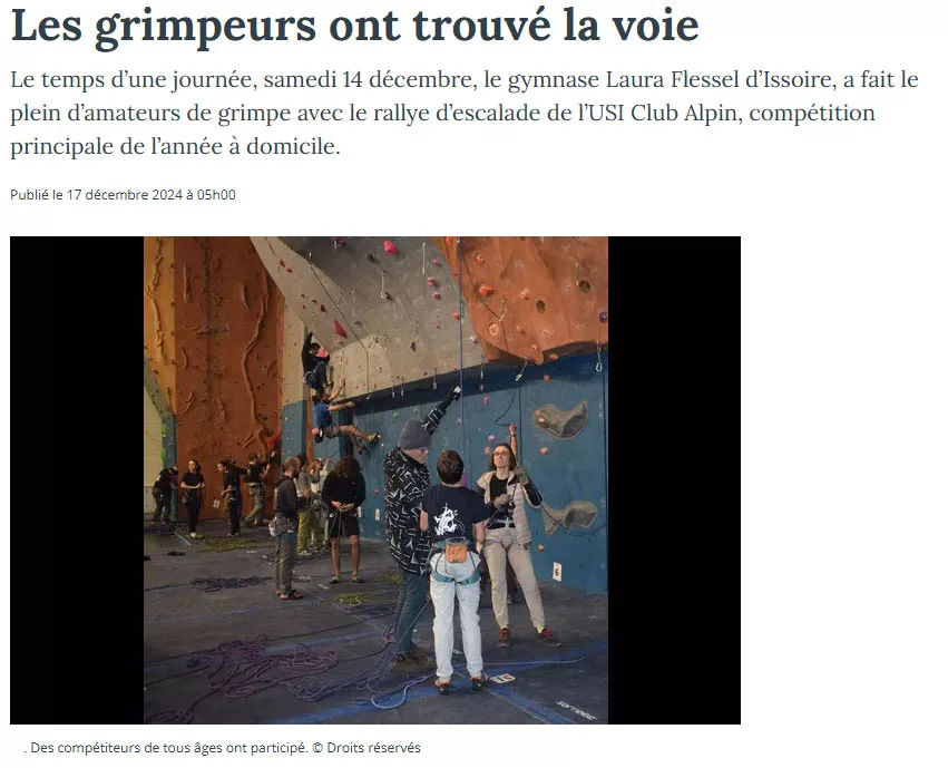 presse la montagne