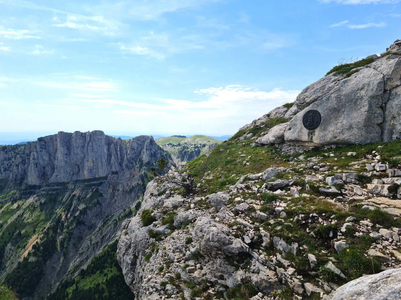 plaque mont aiguille 1192 1992