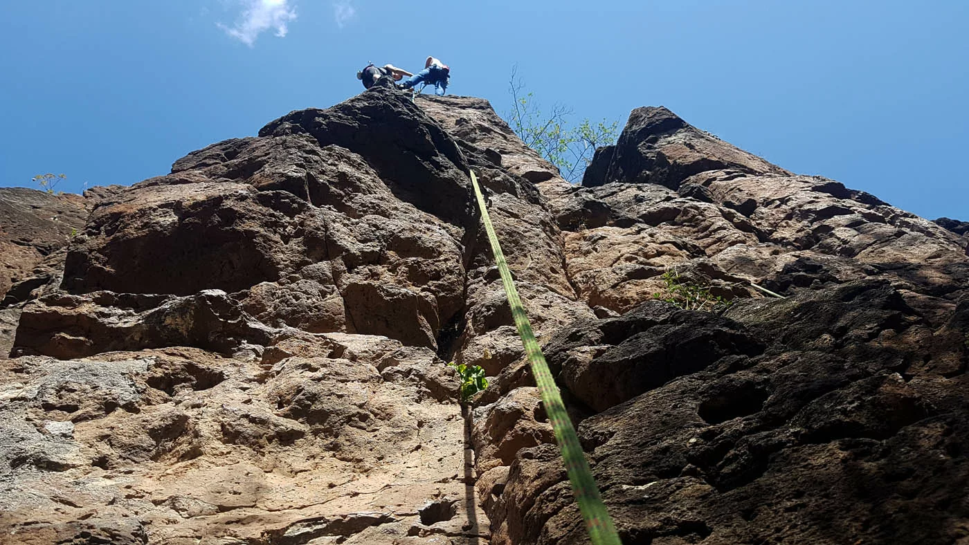 risque escalade falaise