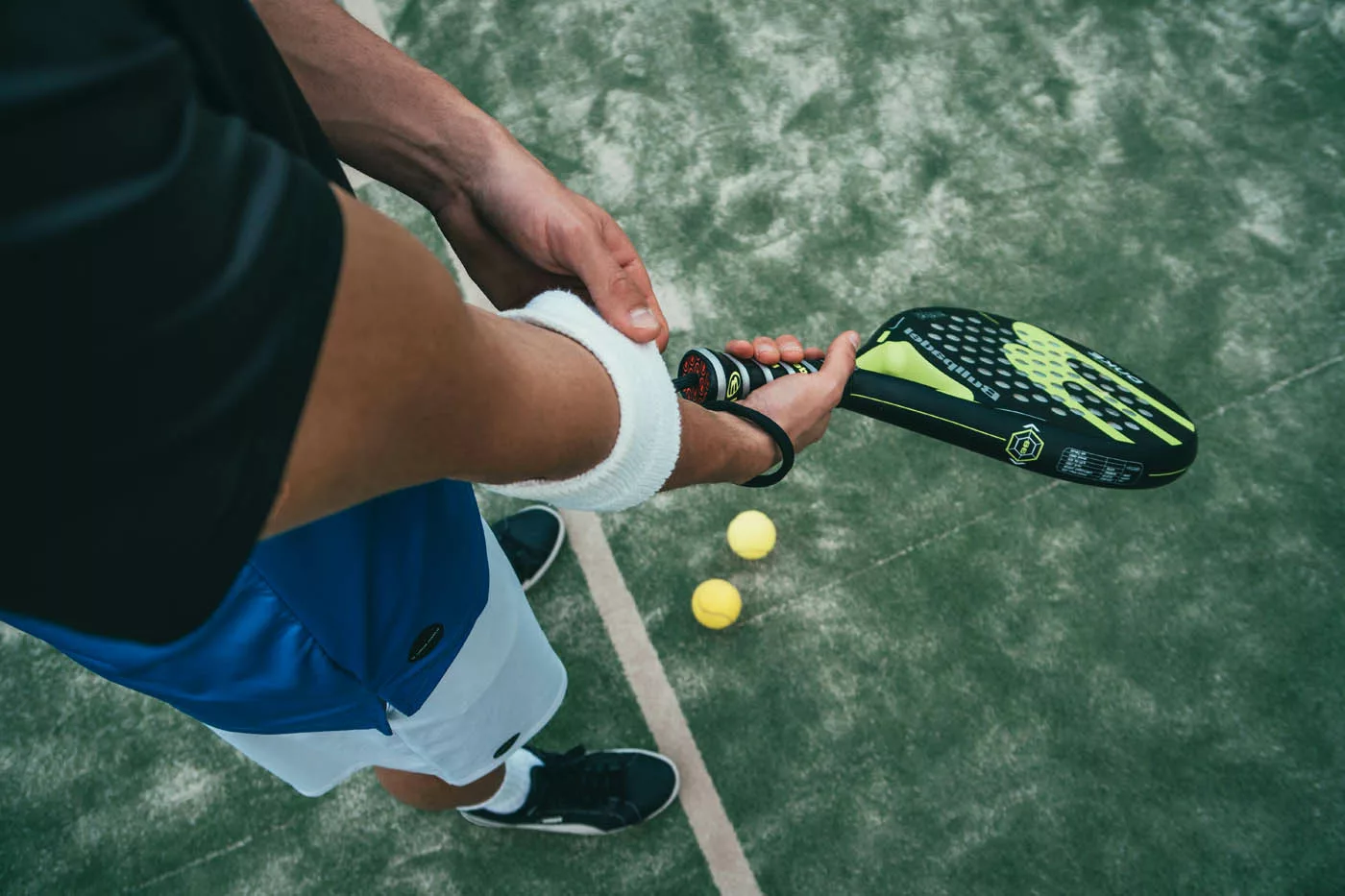 programme échauffement au padel